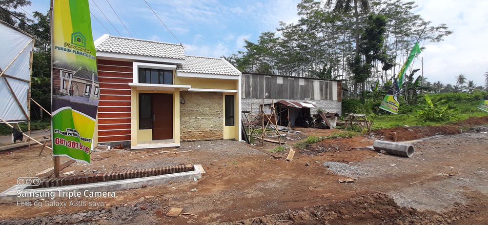 foto contoh rumah perumahan Pondok Permata Hijau