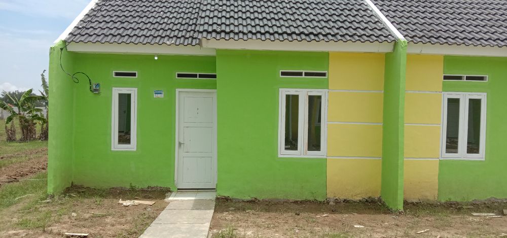 foto contoh rumah perumahan Kavling Mustika Permai blok C