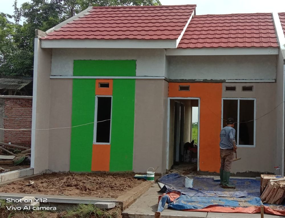 foto contoh rumah perumahan THE GREEN PAGADEN