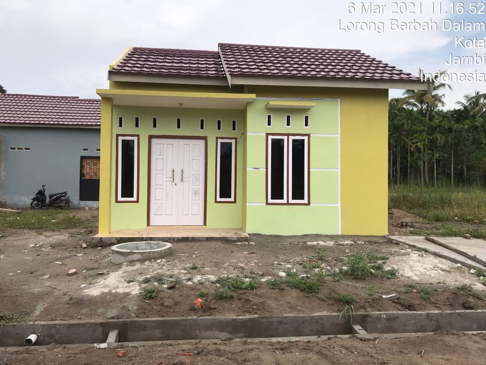 foto contoh rumah perumahan Delta Abadi