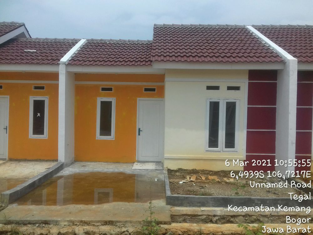 foto contoh rumah perumahan Kemang Bogor Regency
