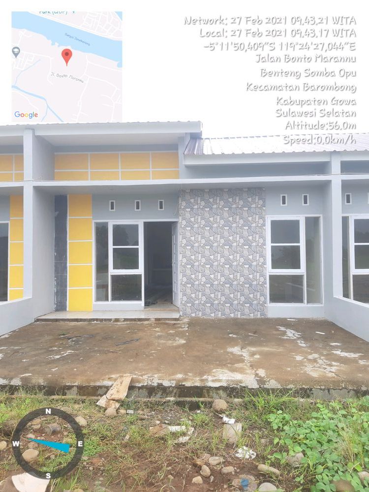 foto contoh rumah perumahan GREEN NURHIDAYAT BENTENG SOMBA OPU