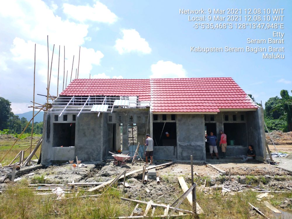 foto contoh rumah perumahan MUTIARA PIRU REGENCY