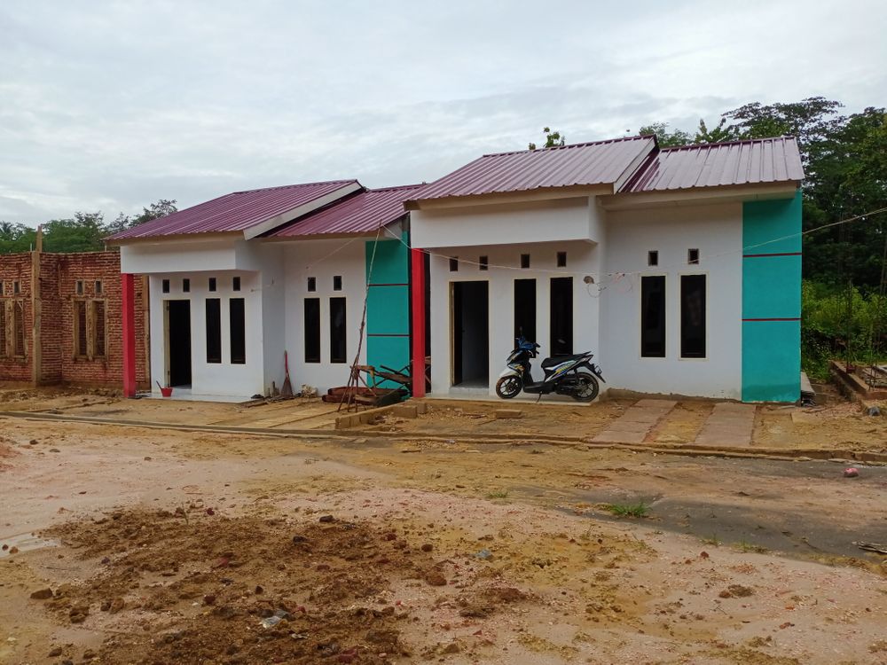 foto contoh rumah perumahan GREEN HILL PUDAY