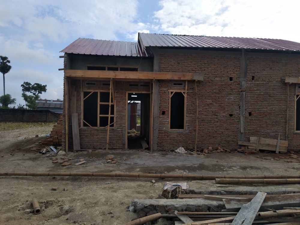 foto contoh rumah perumahan Bukit Azzikra