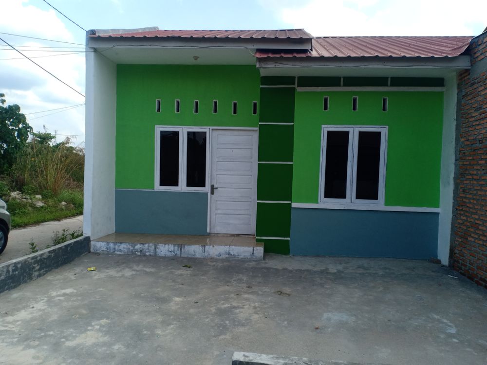 foto contoh rumah perumahan Griya Padang Matinggi