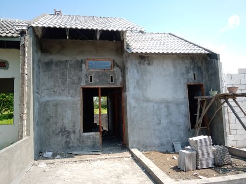foto contoh rumah perumahan cakra residence