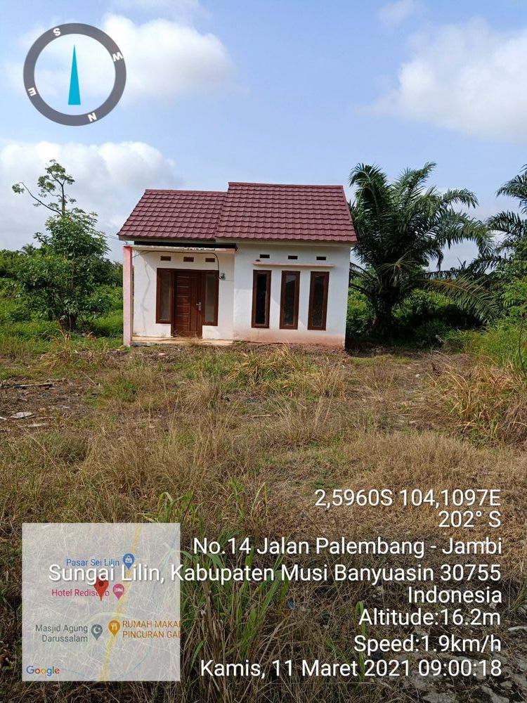 foto contoh rumah perumahan REDISENO SUNGAI LILIN