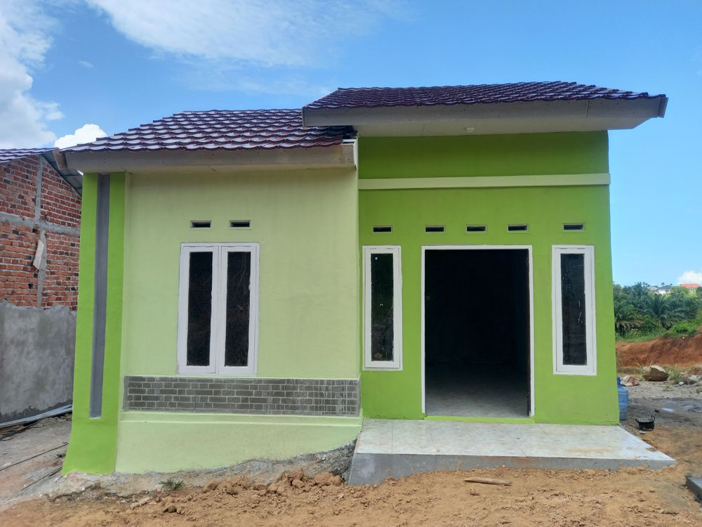 foto contoh rumah perumahan Perumahan green oasis tahap 2