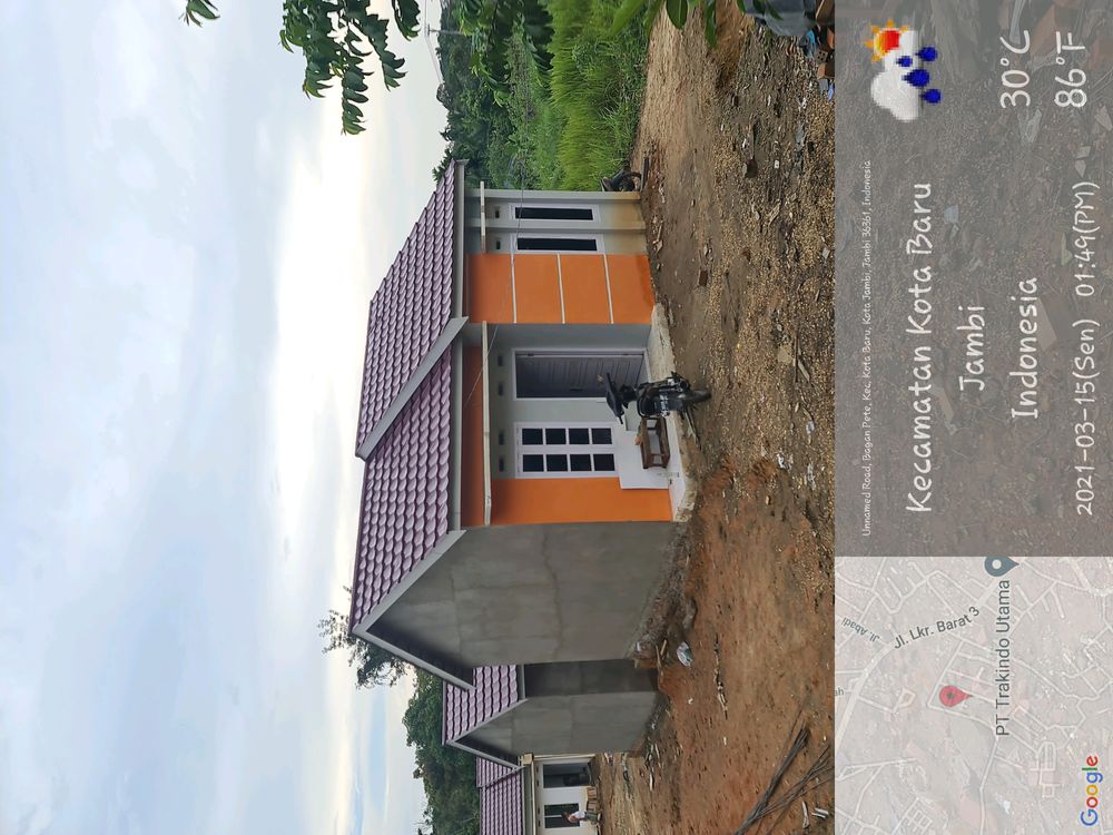 foto contoh rumah perumahan Alyssa Residence