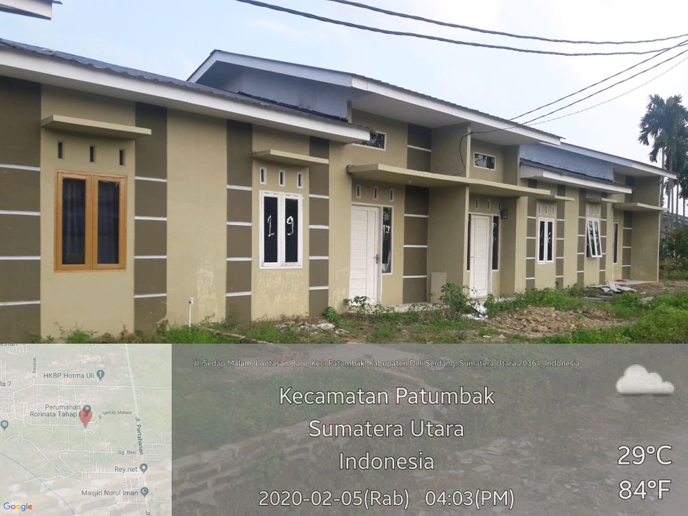 foto contoh rumah perumahan GOLDEN BOY RESIDENCE