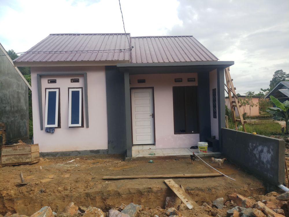 foto contoh rumah perumahan Griya Lepo-lepo
