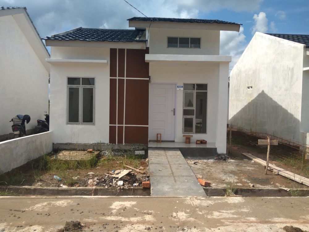foto contoh rumah perumahan Palem Emas 