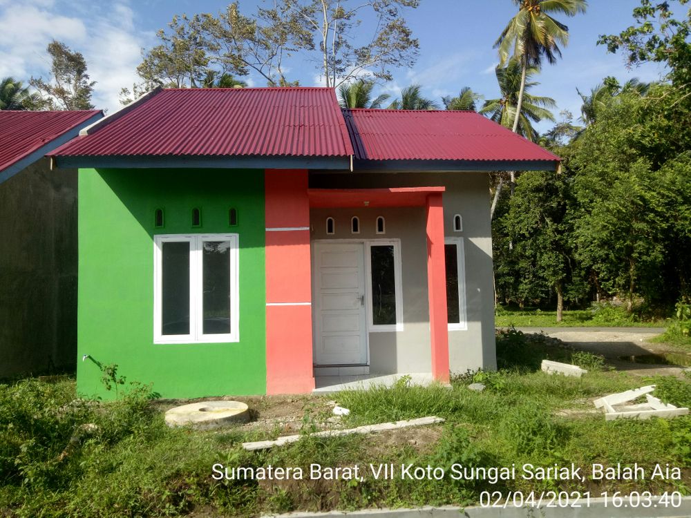 foto contoh rumah perumahan Green Garden