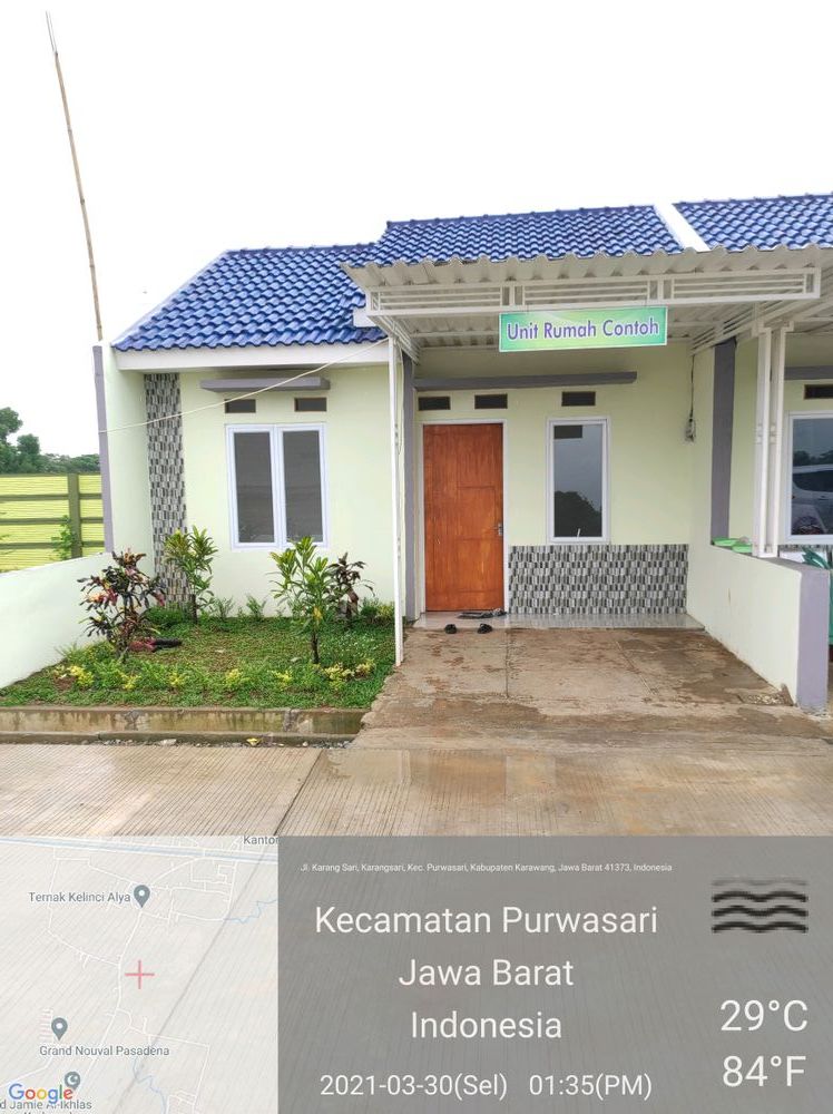 foto contoh rumah perumahan GRAHA KARANGSARI KARAWANG