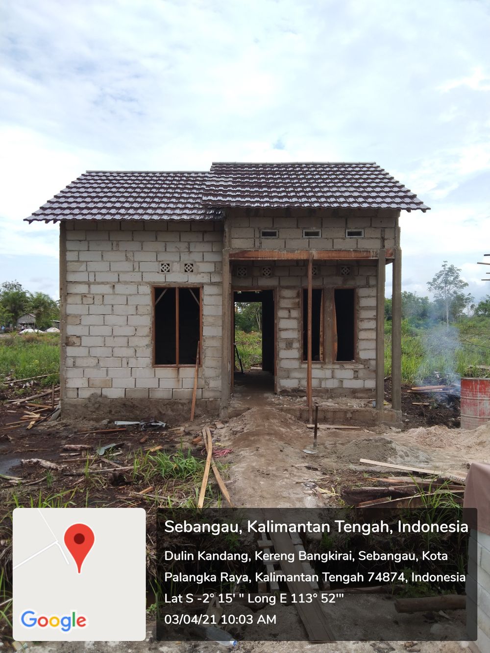 foto contoh rumah perumahan CITRA BARITO 3