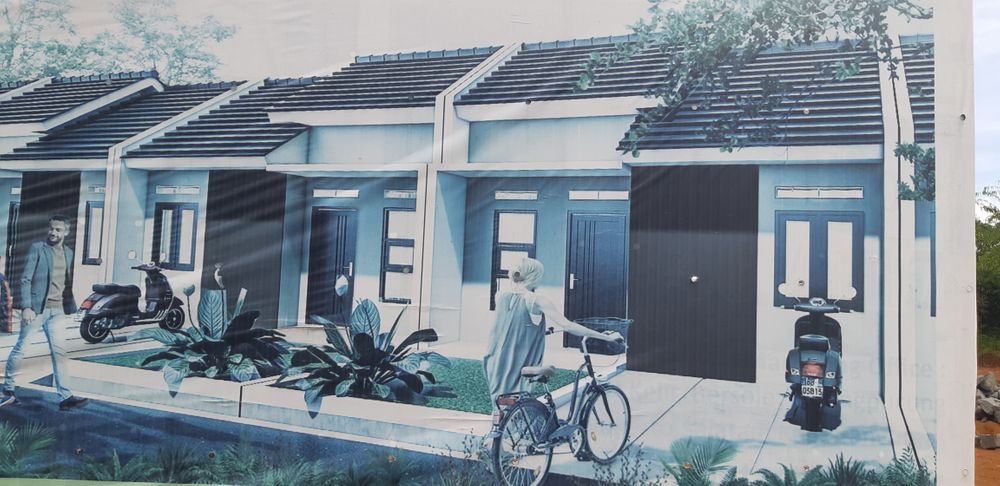 foto contoh rumah perumahan PURI KARANGNANAS 2