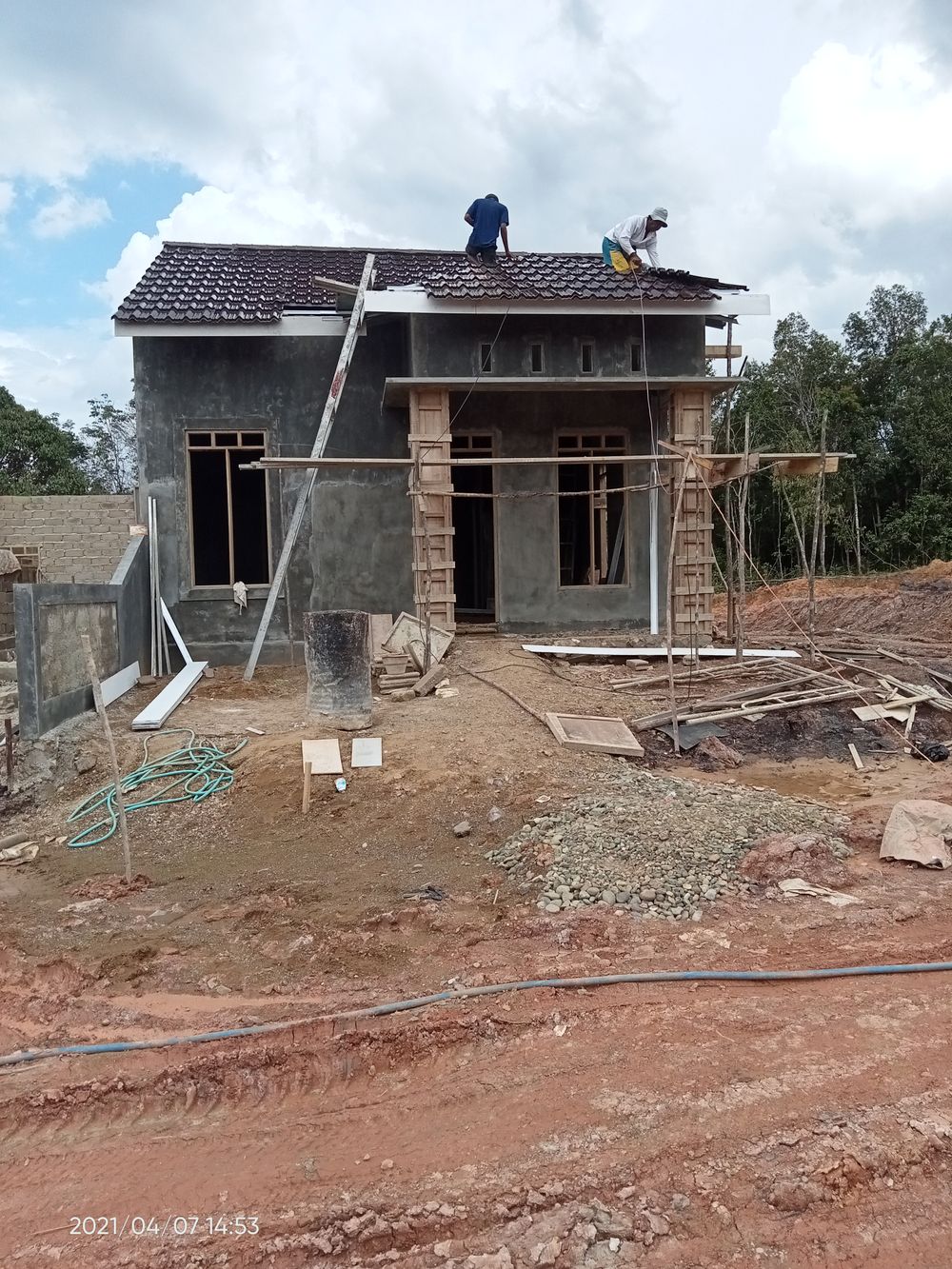 foto contoh rumah perumahan Rizky Balangan Residence Tahap 3