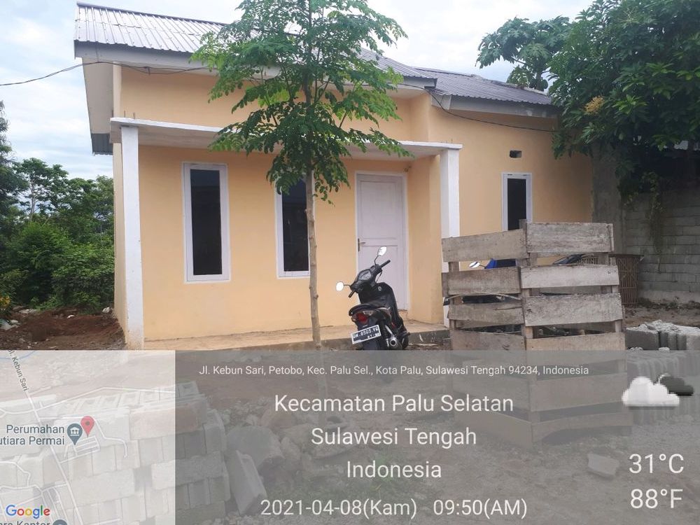 foto contoh rumah perumahan Mutiara permai