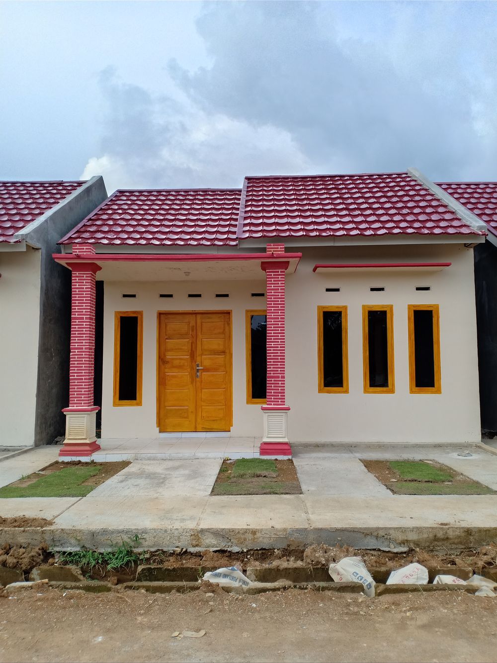 foto contoh rumah perumahan Sparco Indah Pratama Banda Kundu tahap II