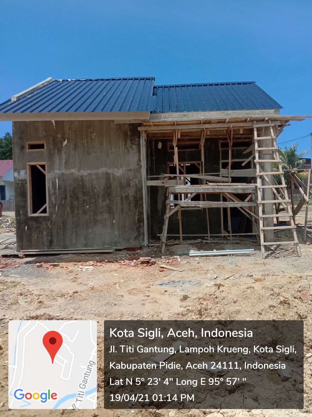 foto contoh rumah perumahan perumahan sanggamara