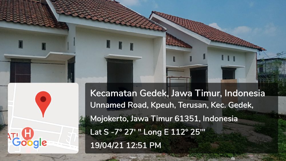 foto contoh rumah perumahan Griya kemantren indah
