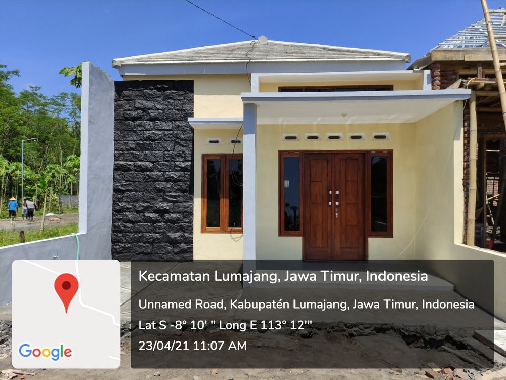 foto contoh rumah perumahan Permata Grati Garden