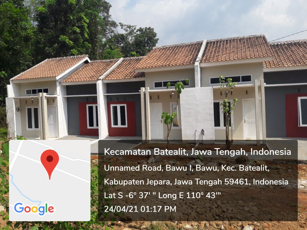 foto contoh rumah perumahan BAWU RESIDENCE
