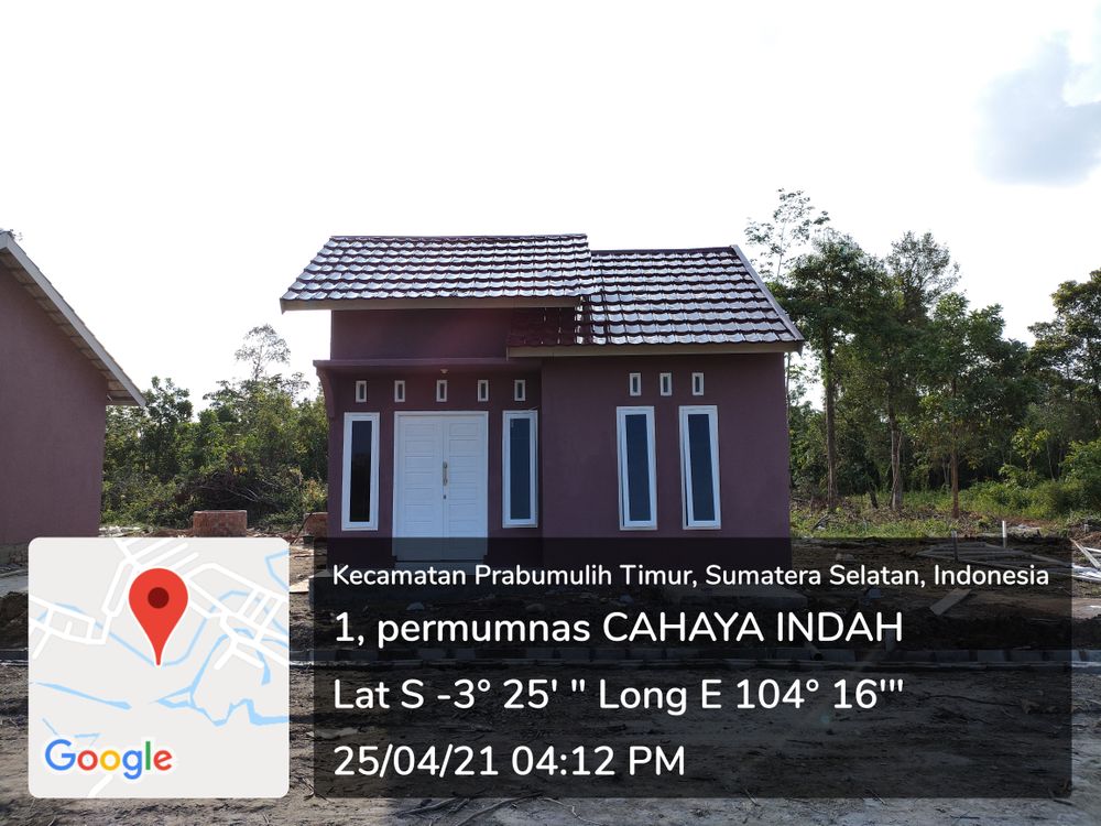foto contoh rumah perumahan Perumahan cahaya indah