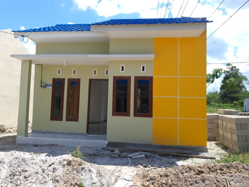 foto contoh rumah perumahan BELITUNG HIJAU 3