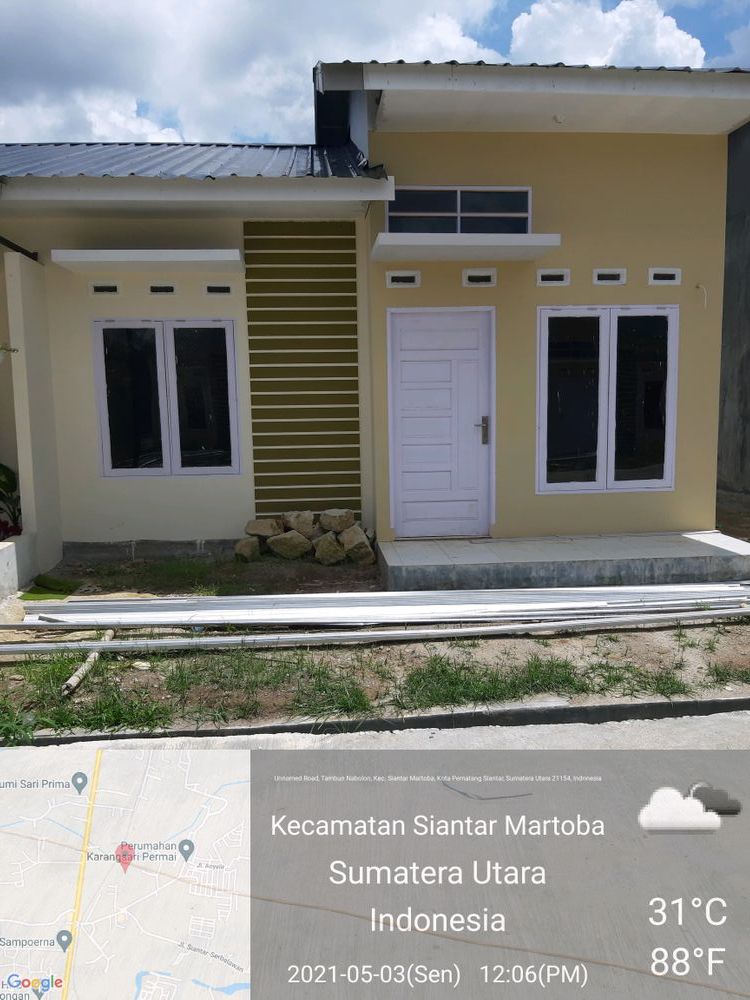 foto contoh rumah perumahan Permata hijau permai III