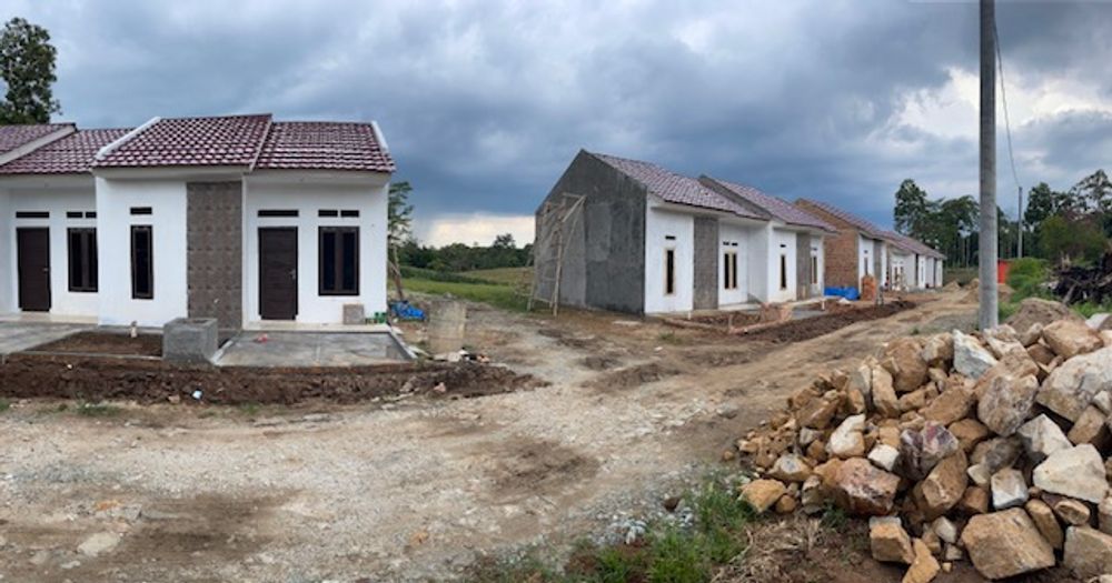 foto contoh rumah perumahan Perumahan Griya Melati