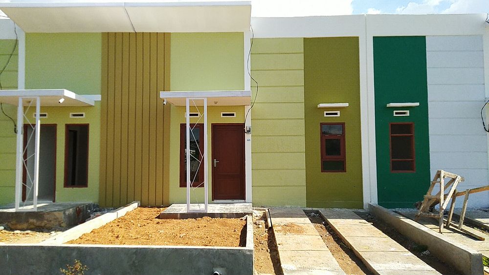 foto contoh rumah perumahan Pesona Bandara Regency Cluster Forest Land C