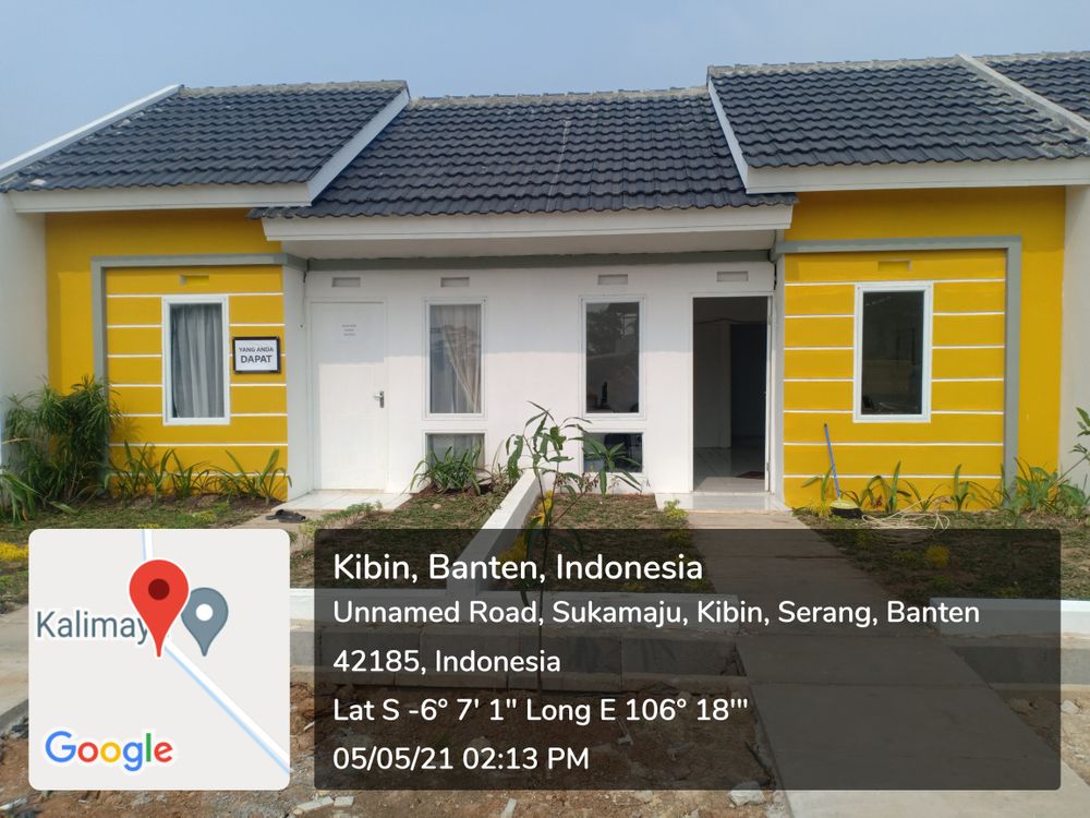 foto contoh rumah perumahan PURI KALIMAYA
