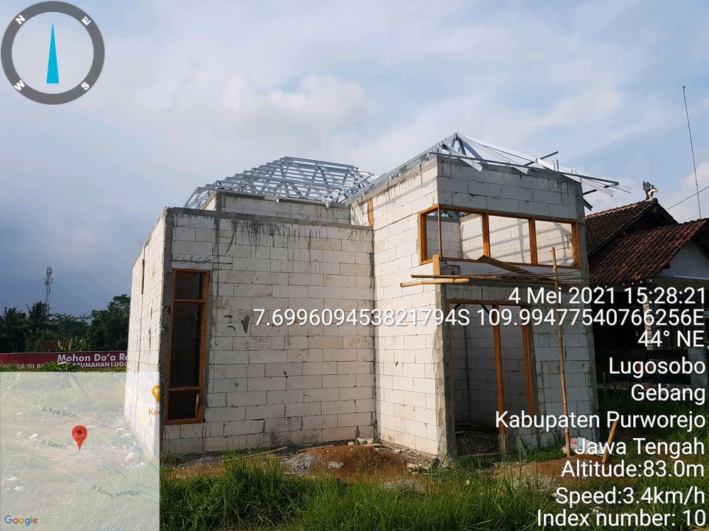 foto contoh rumah perumahan Lugosobo Residence