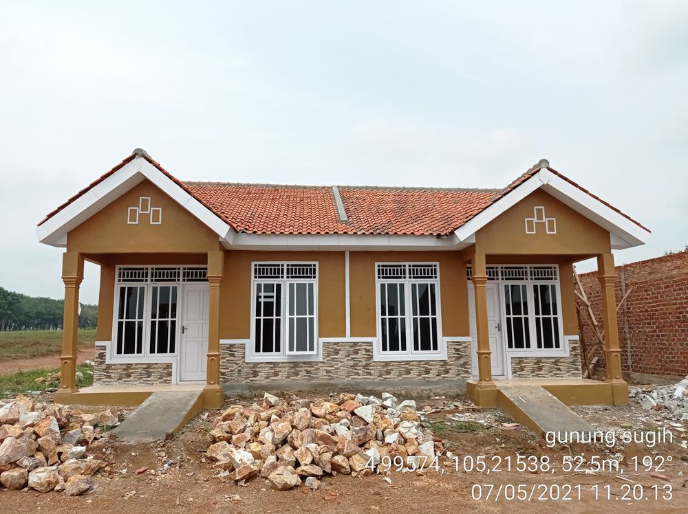 foto contoh rumah perumahan Gunung Sugih Djaya