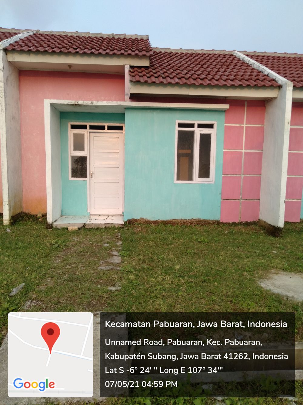 foto contoh rumah perumahan PESONA PABUARAN