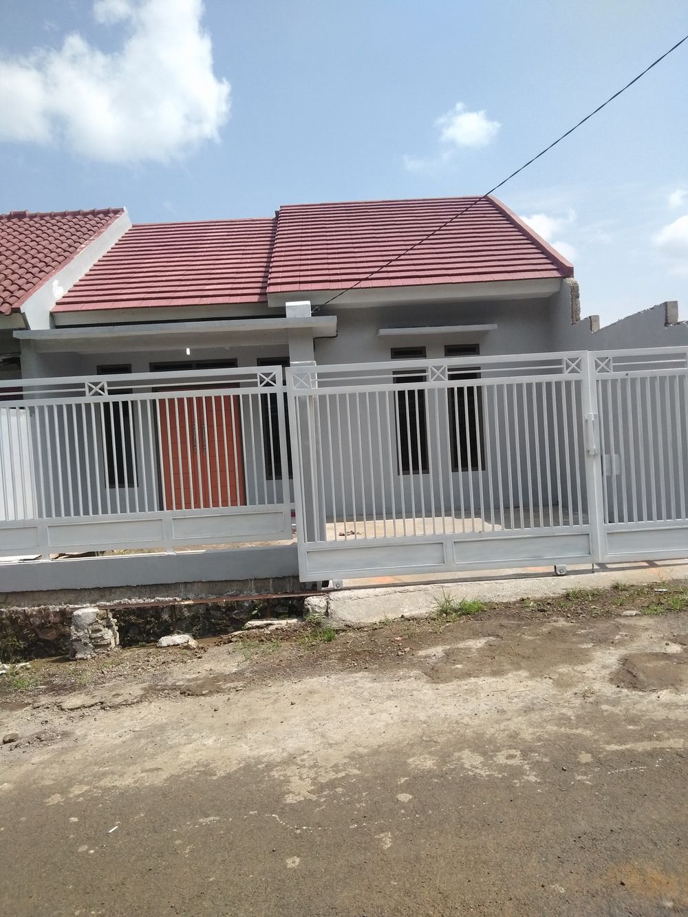 foto contoh rumah perumahan Sindangherang Residence