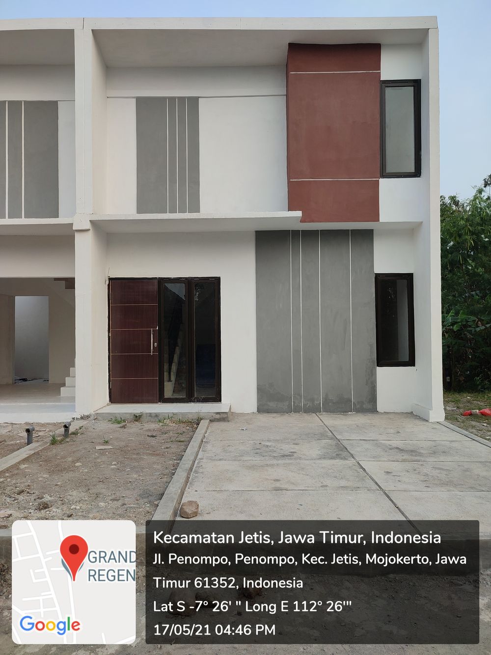 foto contoh rumah perumahan Grand Bhinneka Regency