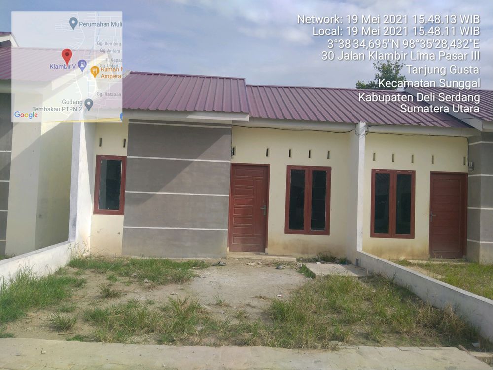 foto contoh rumah perumahan KLAMBIR RIVER CROWN