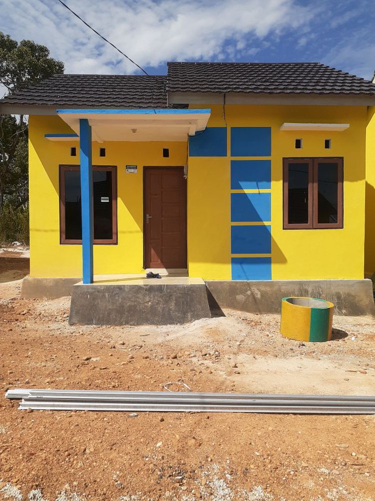 foto contoh rumah perumahan Permata Lorihua Blok III