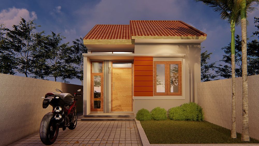foto contoh rumah perumahan WISMA PERMATA
