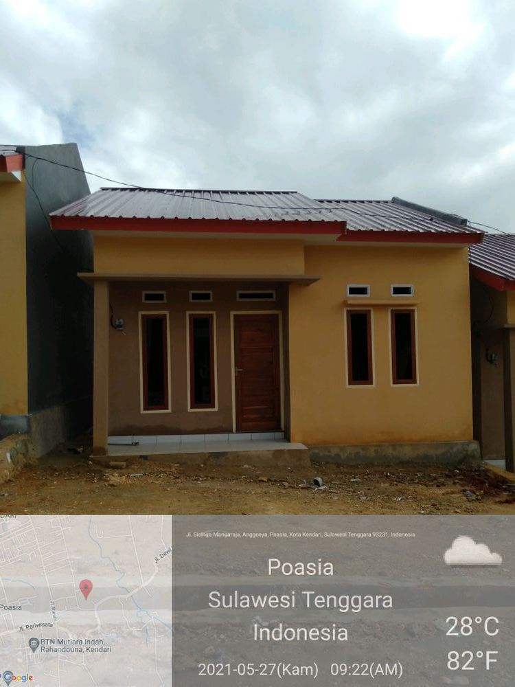 foto contoh rumah perumahan WONUA MORINI 2