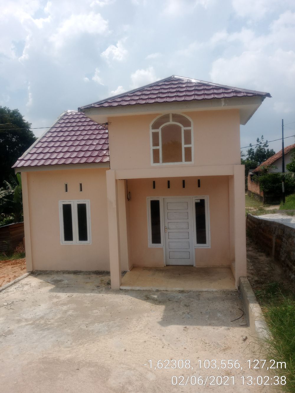 foto contoh rumah perumahan Selim Residence