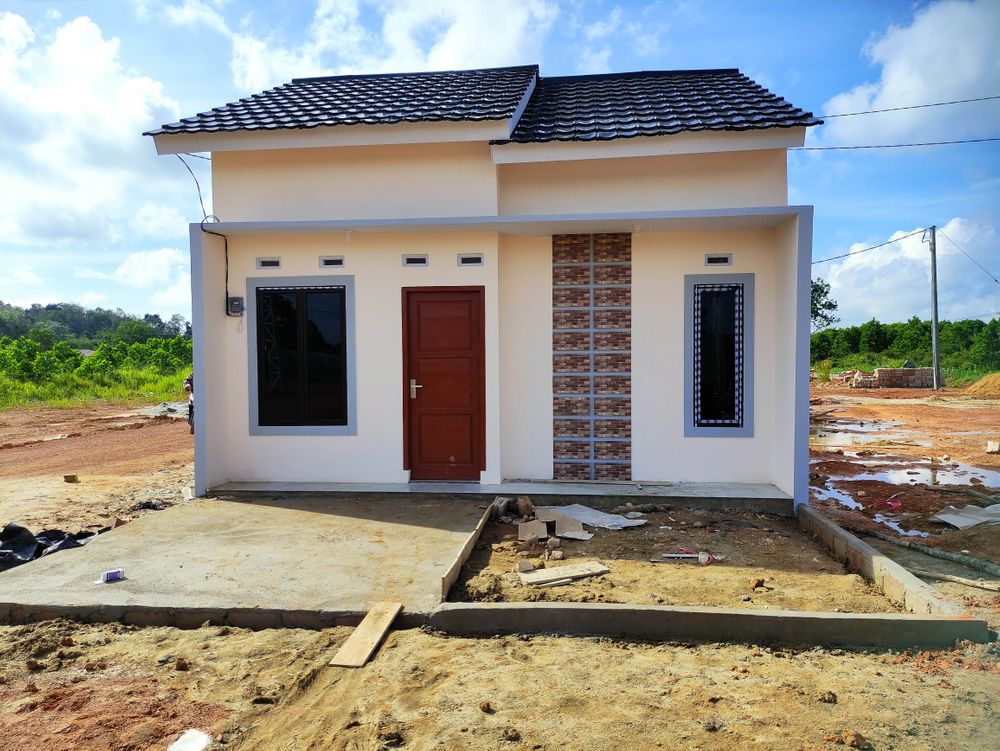 foto contoh rumah perumahan Mentari Residence