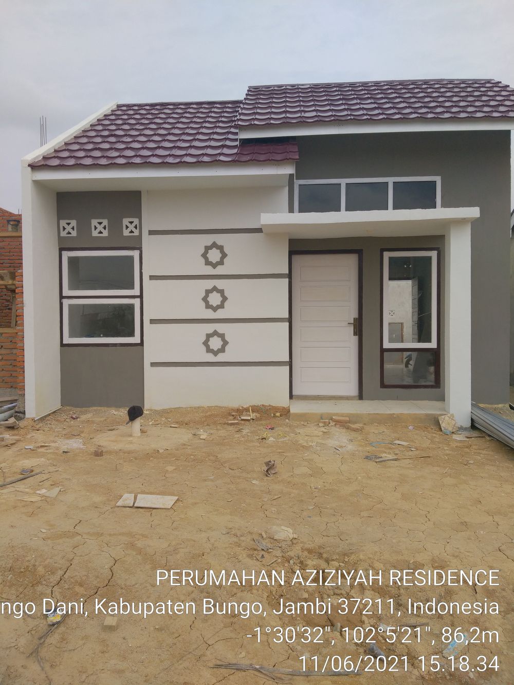 foto contoh rumah perumahan AZIZIYAH RESIDENCE