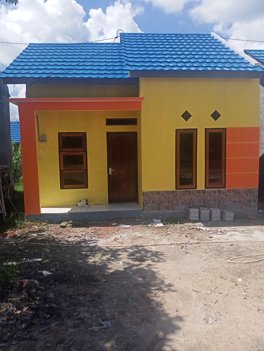 foto contoh rumah perumahan PURNAMA INDAH 2