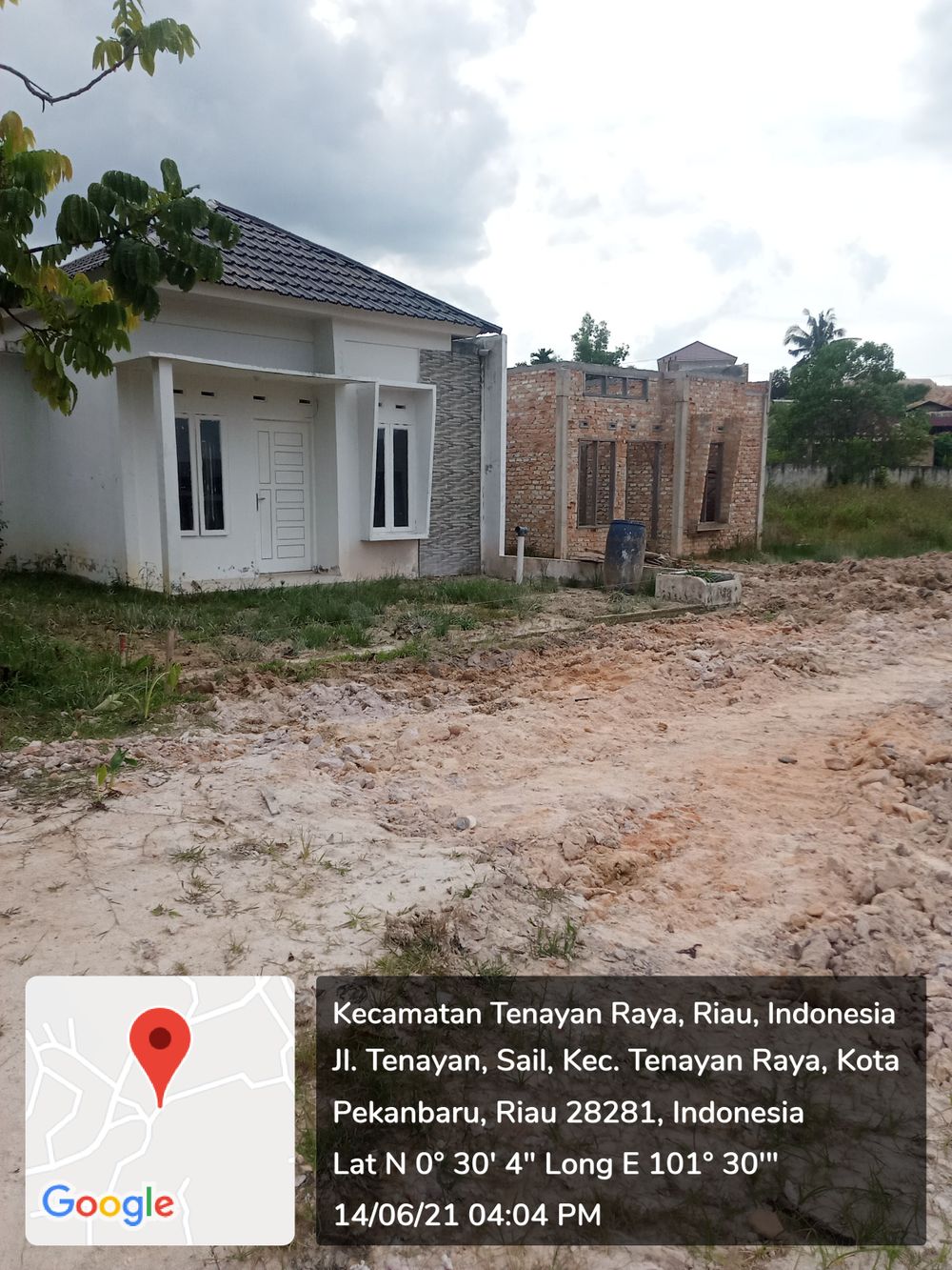foto contoh rumah perumahan PERUMAHAN GREENLAND RESIDENCE