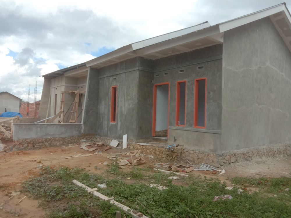 foto contoh rumah perumahan Griya 21 lampareng