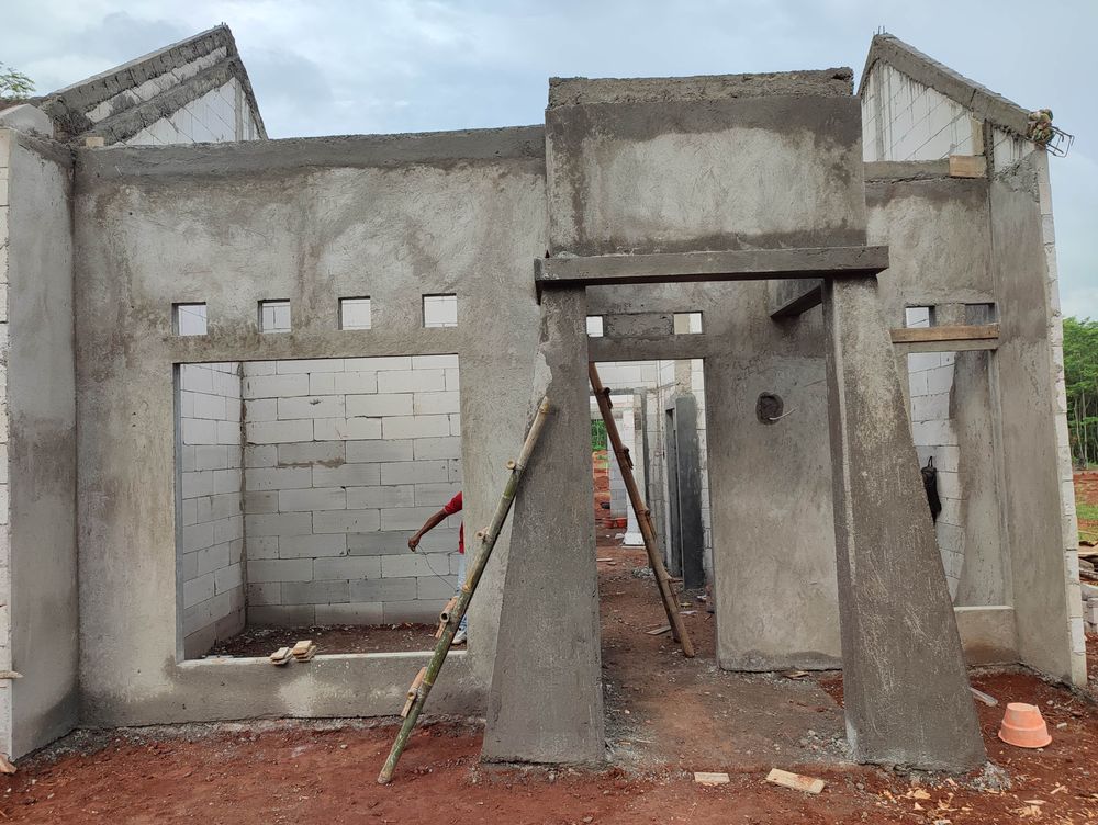 foto contoh rumah perumahan CANDI WANA MAS